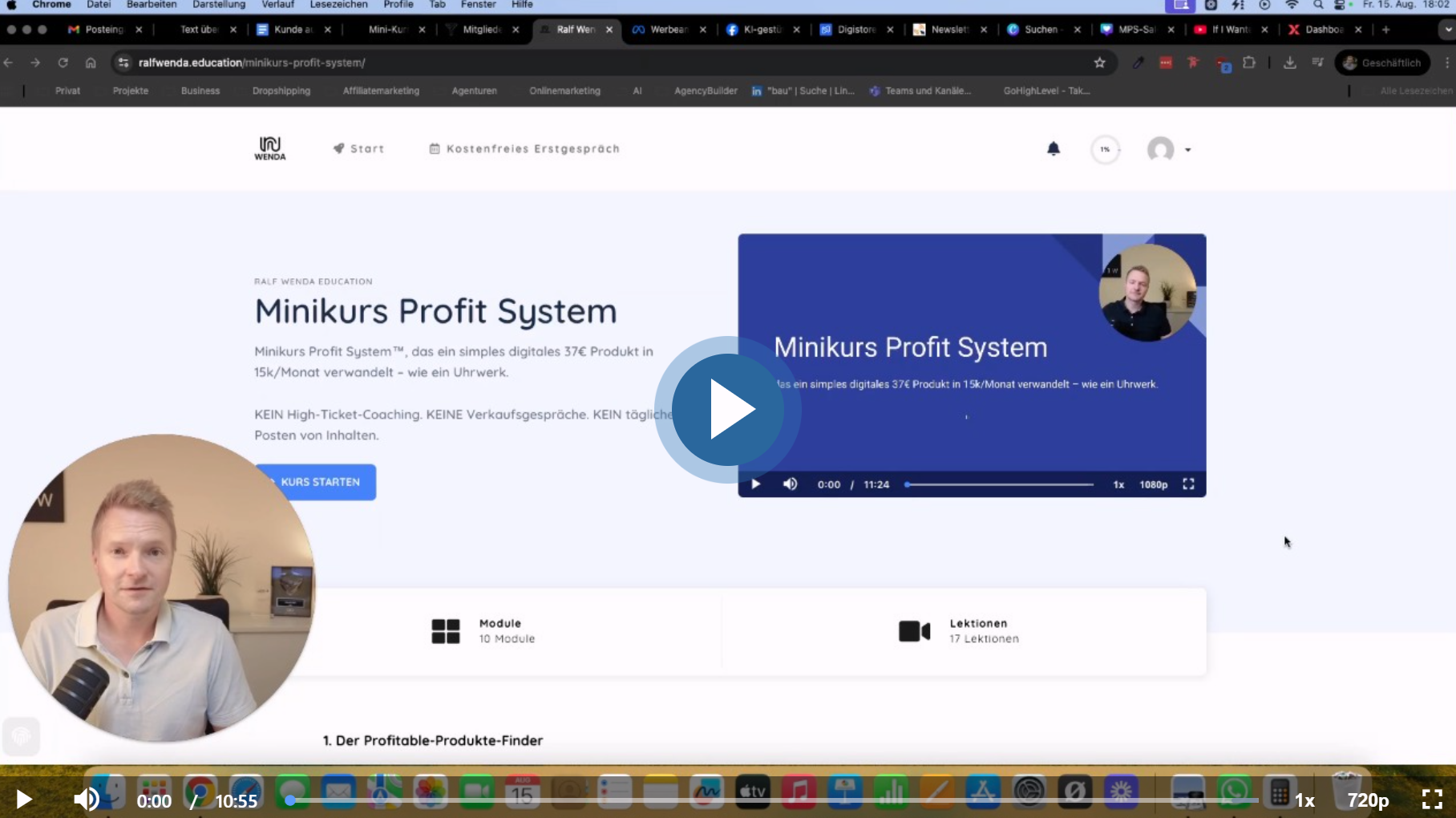 Minikurs Profit System Erfahrungen